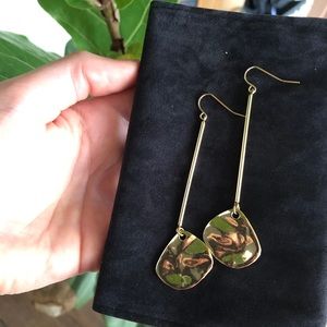 Long Gold Earrings